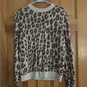 A New Day Leopard Print Sweater